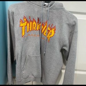 Gray Thrasher Hoodie